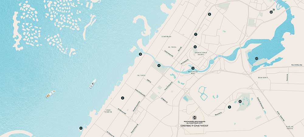 District One West by Medan Location